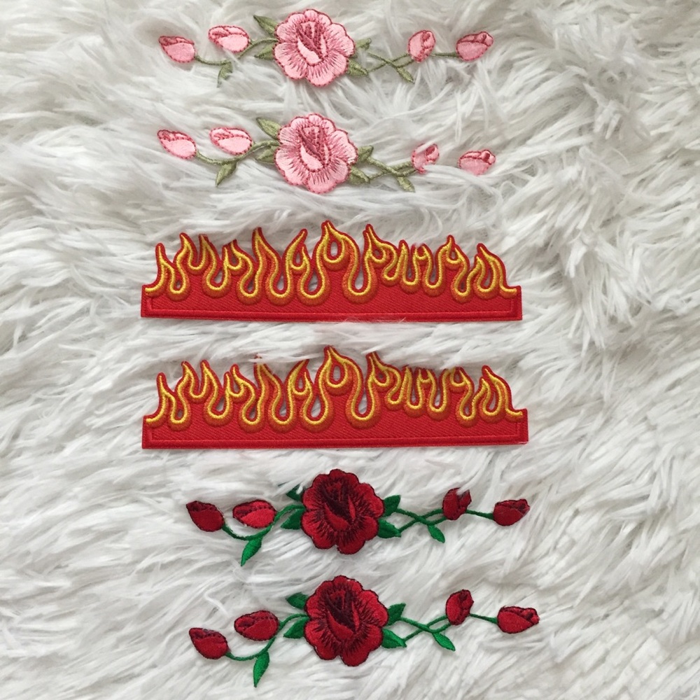 Iron on patches